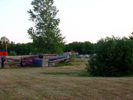 Starlight Drive-In Theatre - Snack Bar - Photo From Water Winter Wonderland (newer photo)